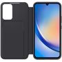 Samsung EF-ZA346 Smart View Wallet Case für Galaxy A34 5G, schwarz