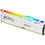 Kingston Fury Beast RGB EXPO White 32GB DDR5 RAM mehrfarbig beleuchtet